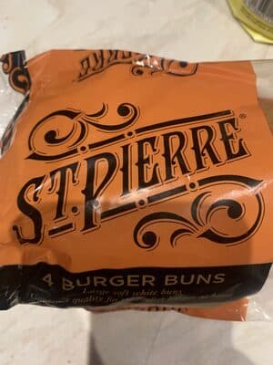 4 BURGER BUNS
