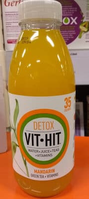 Detox mandatin orange green tea plus vitamins