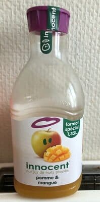 Pur jus de fruits pressés Pomme Et Mangue