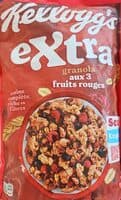 Muesli Extra Aux 3 Fruits Rouges