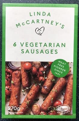 6 sausages vegan