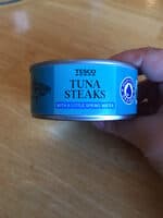 Tuna Steak with a little spring water