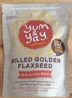 Milled golden flaxseed