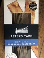 Sea Salt Sourdough Flatbreads