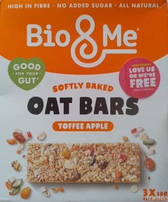 Toffee Apple Oat Bars