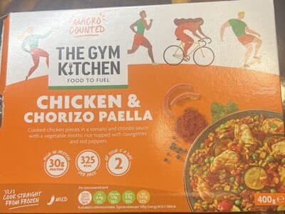 CHICKEN & CHORIZO PAELLA