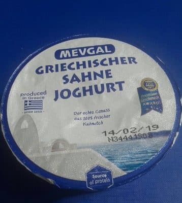 Griechischer Sahnejoghurt