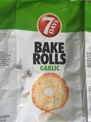 7 Days Bake Rolls Garlic