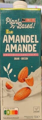 Boisson végétale à base d’amande sans sucre
