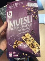 Muesli repen met chocolade