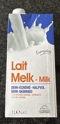 Semi-skimmed milk