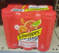 Schweppes Zero agrumes