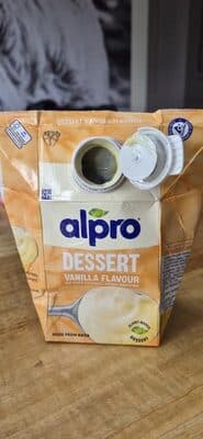 Alpro Sojadessert, Vanille-Geschmack, 525g