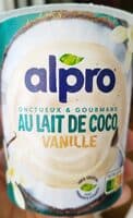 Onctueux et gourmand au lait de coco Vanille
