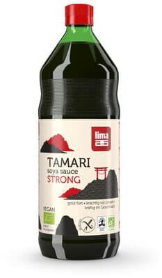 Tamari soya sauce strong