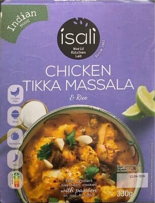 Chicken Tikka Massala & Rice