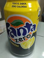 Fanta limón zero azúcares