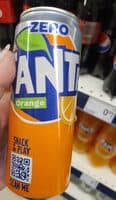Fanta zero orange