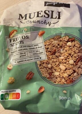 Muesli Crunchy Frutos Secos