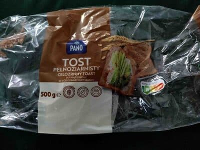 Tost pełnoziarnisty