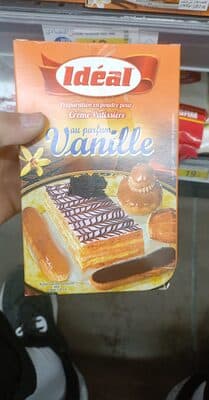 Crème patissière au parfum vanille