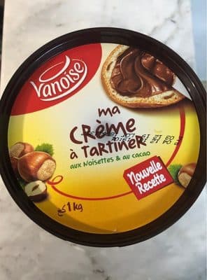 Crème à tartiner aux noisettes & au cacao