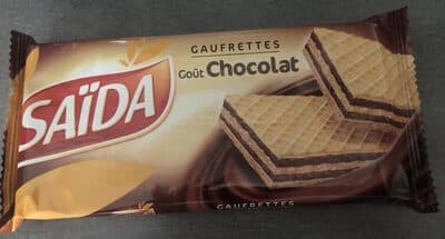 Gaufrettes Goût Chocolat