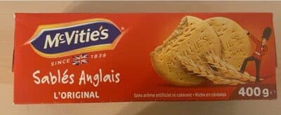 Sablés angais l’original