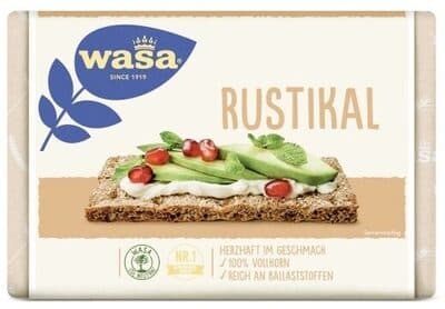 Brot-Knäckebrot Rustikal
