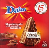 Daim Schokoladen-Torte mit knusprigem Karamell
