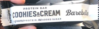 Protein bar - cookies & cream