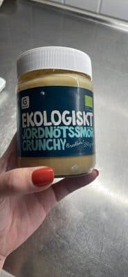 Ekologiskt Jordnötssmör Crunchy
