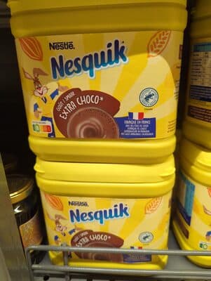 NESQUIK Gout EXTRA CHOCO Poudre Cacaotée boîte 600g