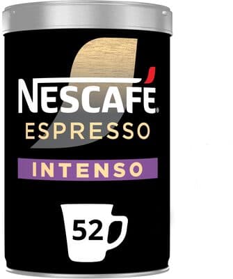 NESCAFÉ Espresso Intenso, Café Soluble 100% pur Arabica, Boîte de 95g