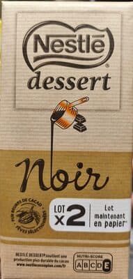 NESTLÉ DESSERT Noir 2x205g