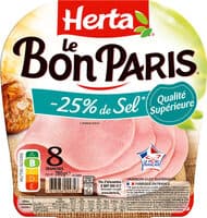 Le Bon Paris Jambon -25% de Sel