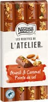 NESTLE L'ATELIER Tablette Chocolat lait muesli - 170g