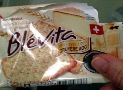 Biscuits à l'épeautre Gruyère AOP