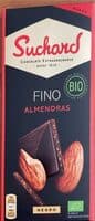 Tablette chocolat noir aux amandes bio