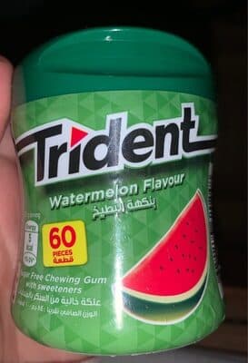 Trident watermelon flavour