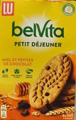 Belvita Original Petit-Déjeuner miel et pépites de chocolat