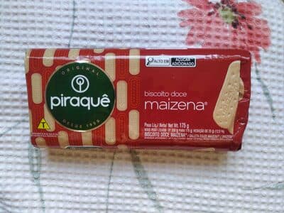 Biscoito doce maizena