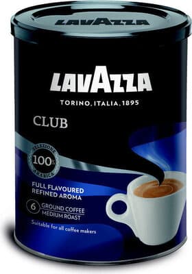 Boîte de café moulu 100% arabica.