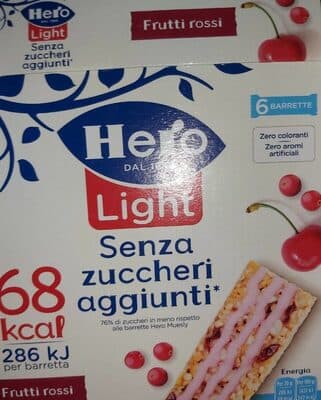 Hero light frutti rossi