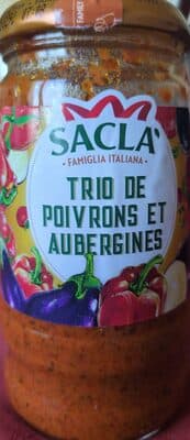 Trio de poivrons et aubergines