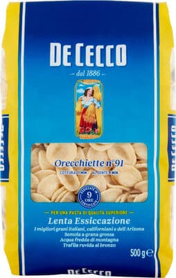 Orecchiette, Nudeln
