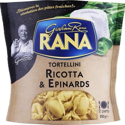 Tortellini ricotta et épinards