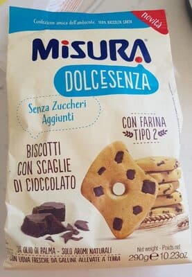 Frollini con sceglie di cioccolato