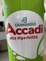 Latte Accadì scremato alta digeribilità