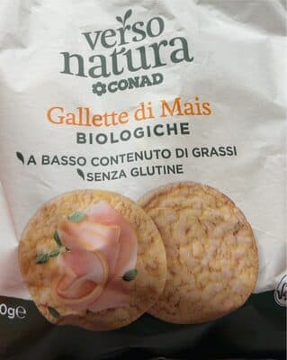 Gallette di Mais Biologiche